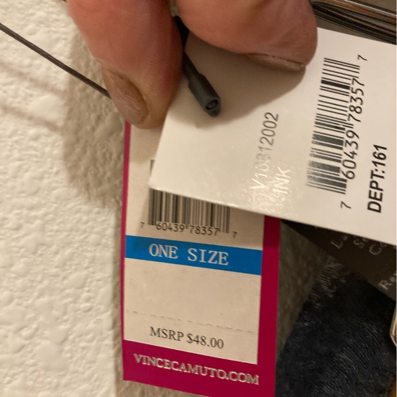 Blue and White Extra Long Scarf - Picture 9 of 15